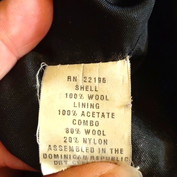 Herman Kay Gray 100% Wool Coat Size L - Picture 7 of 7